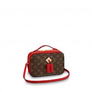 Louis Vuitton Saintonge Bag Monogram Red