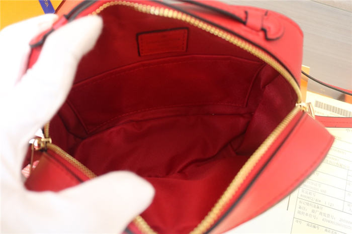 Louis Vuitton Saintonge Bag Monogram Red