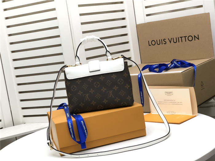 Louis Vuitton Locky BB Bag Monogram Canvas White