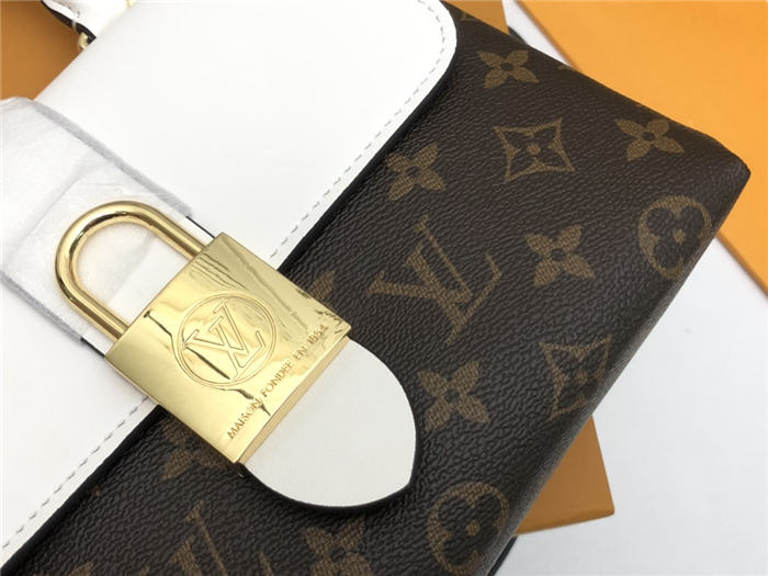 Louis Vuitton Locky BB Bag Monogram Canvas White