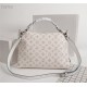 Louis Vuitton Beaubourg Hobo MM Mahina White