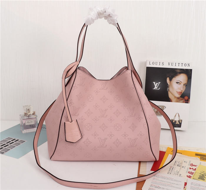 Louis Vuitton Hina MM Bag Mahina Pink