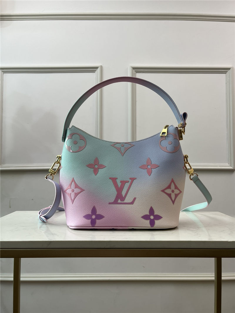 Louis Vuitton MARSHMALLOW Monogram coated canvas Sunrise Pastel M46086 High