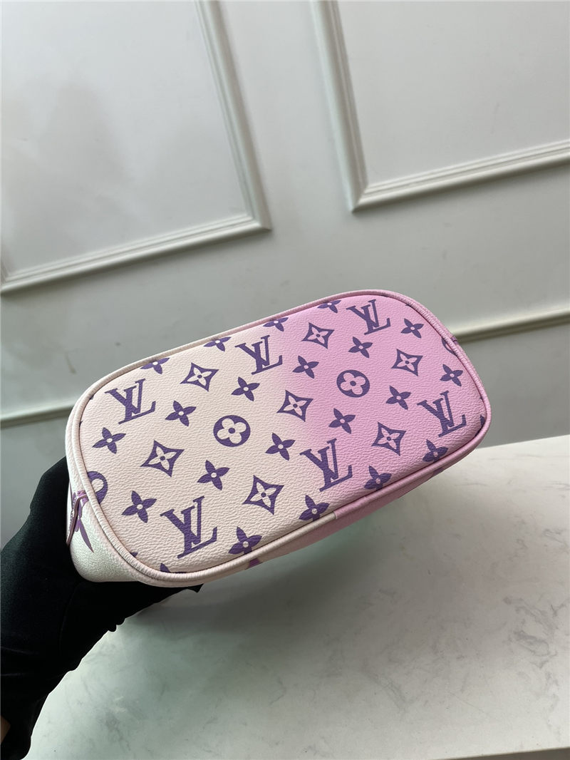 Louis Vuitton MARSHMALLOW Monogram coated canvas Sunrise Pastel M46086 High