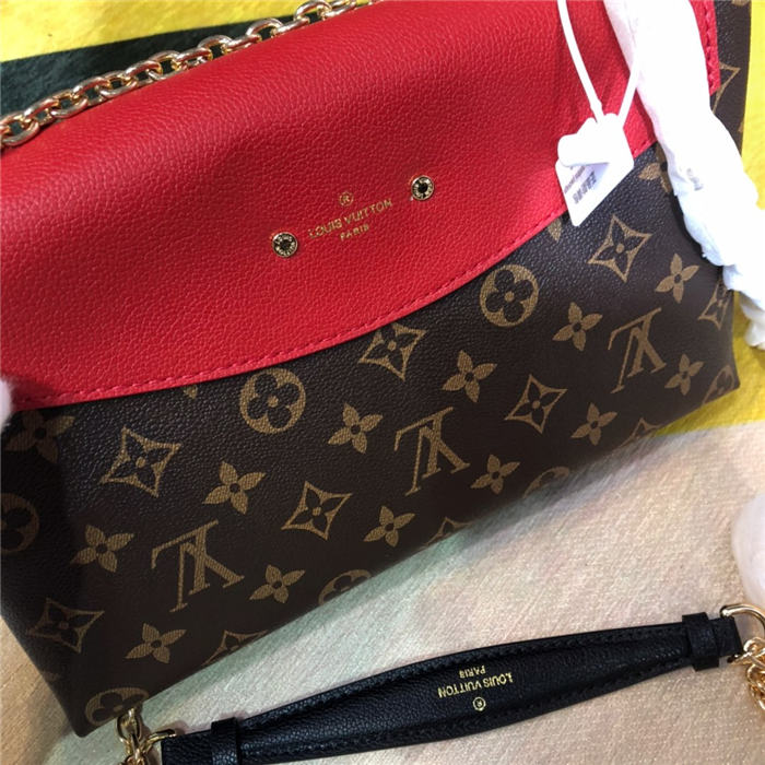 Louis Vuitton Saint Placide Bag Monogram Red