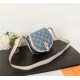 Louis Vuitton Tambourin Bag Monogram Blue