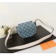 Louis Vuitton Tambourin Bag Monogram Blue