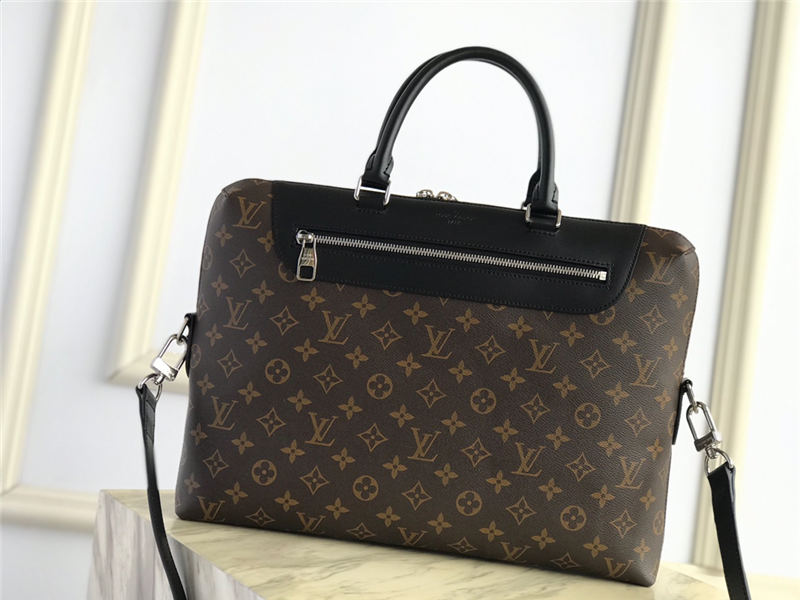 Louis Vuitton PORTE-DOCUMENTS JOUR Monogram Macassar canvas M54019 High