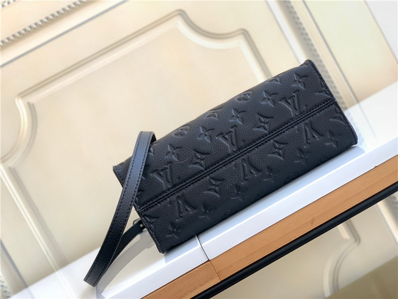 Louis Vuitton ONTHEGO PM Monogram Empreinte Black M45653 High