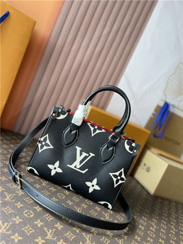 Louis Vuitton ONTHEGO PM Black M45659 Mid