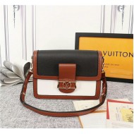 Louis Vuitton Dauphine MM Bag Black/White