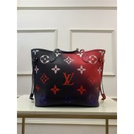 Louis Vuitton NEVERFULL MM Monogram coated canvas Midnight Fuchsia M20511 High