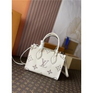 Louis Vuitton ONTHEGO PM Cream M45779 Mid