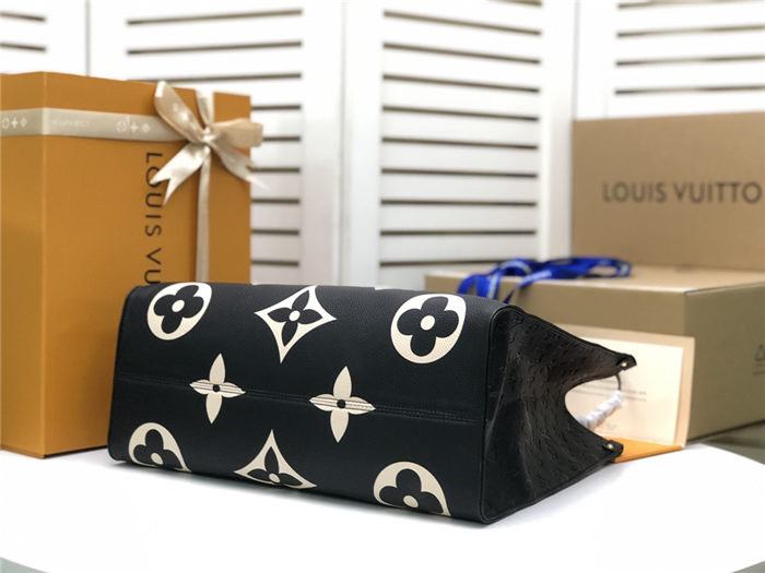 Louis Vuitton LV CRAFTY ONTHEGO GM Bag Black