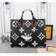 Louis Vuitton LV CRAFTY ONTHEGO GM Bag Black