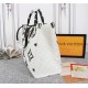 Louis Vuitton LV CRAFTY ONTHEGO GM Bag Off White