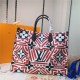 Louis Vuitton LV CRAFTY ONTHEGO GM Bag Red II