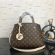 Louis Vuitton MONTAIGNE MM Monogram Cream High