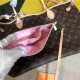 Louis Vuitton Neverfull GM Bag Monogram Canvas pink