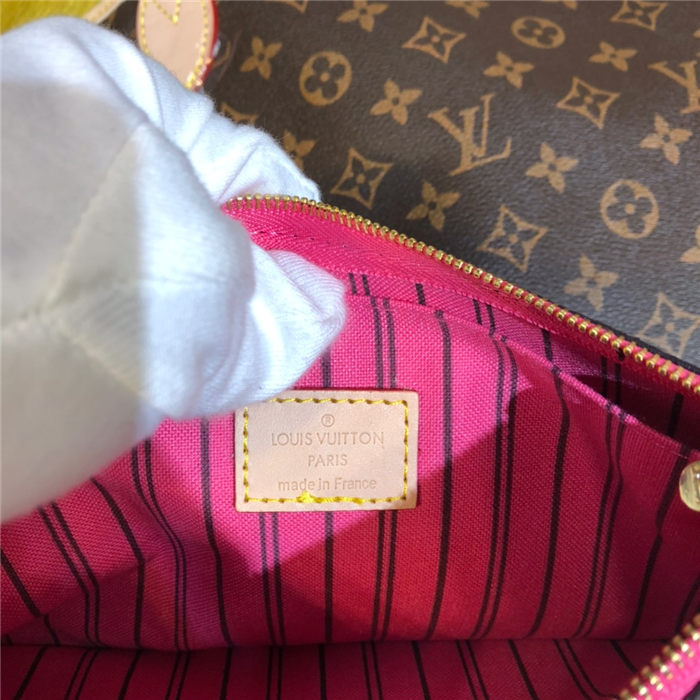 Louis Vuitton Neverfull GM Bag Monogram Canvas Fuchsia