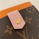 Louis Vuitton CARD HOLDER Rose Ballerine High