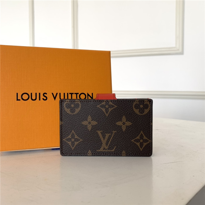 Louis Vuitton CARD HOLDER Red High