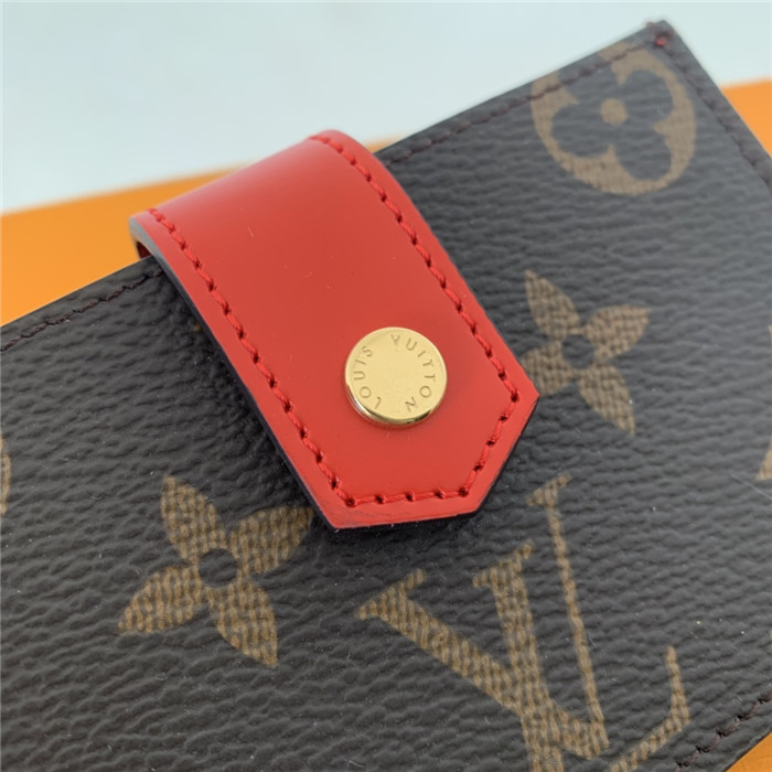 Louis Vuitton CARD HOLDER Red High