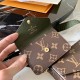 Louis Vuitton Félicie Strap & Go Monogram coated canvas M80091 High