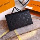 Louis Vuitton VAVIN CHAIN WALLET Monogram Empreinte Black High