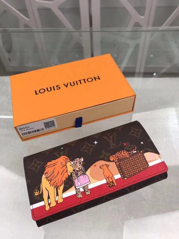 Louis Vuitton SARAH WALLET Monogram M63424 High