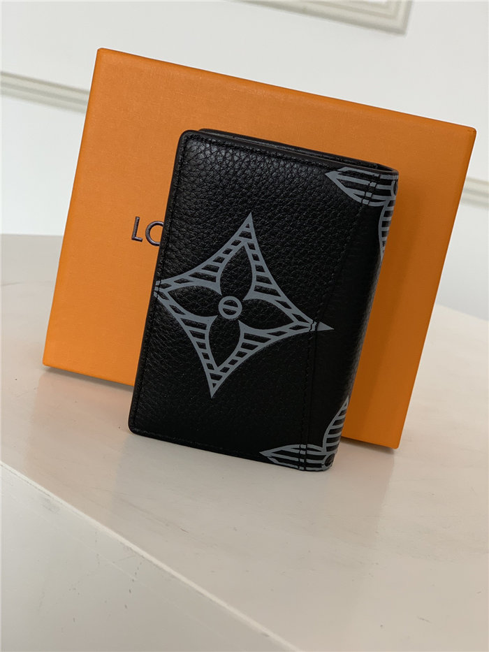 Louis Vuitton POCKET ORGANIZER Taurillon Shadow High