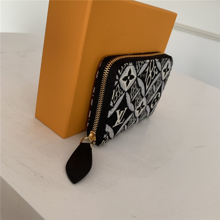 Louis Vuitton SINCE 1854 ZIPPY COIN PURSE Black High