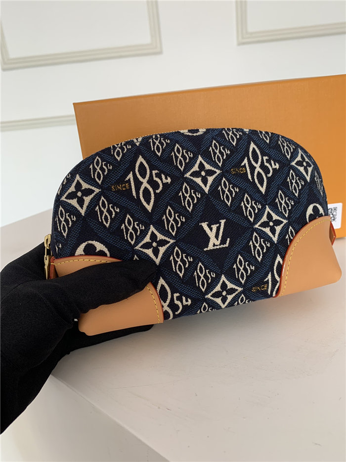 Louis Vuitton SINCE 1854 POCHETTE COSMETIQUE Blue High