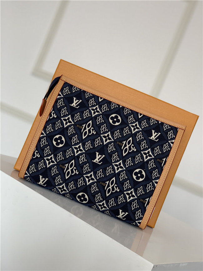 Louis Vuitton SINCE 1854 POCHE TOILETTE 26 Blue High