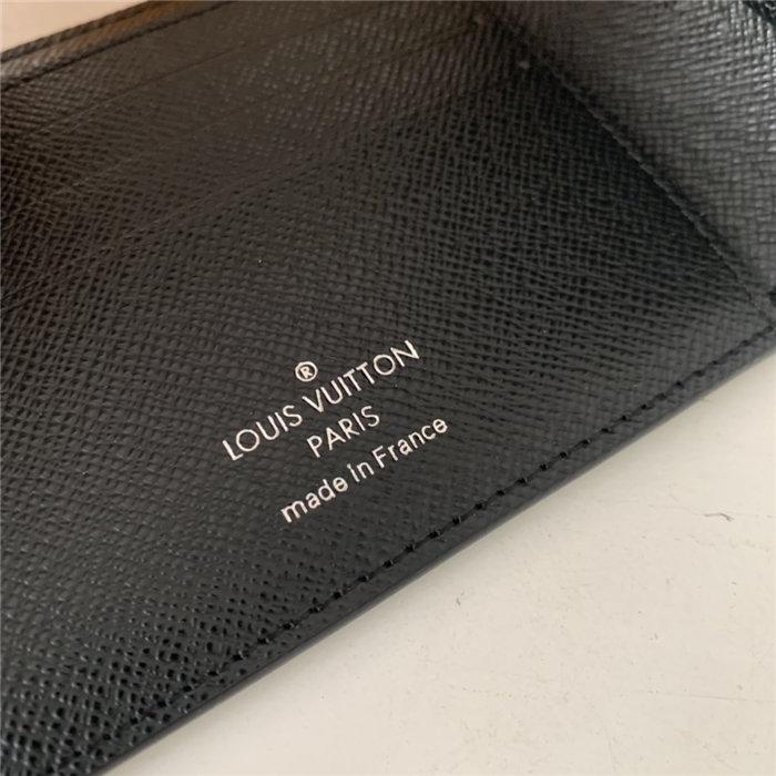 Louis Vuitton MULTIPLE WALLET Damier Graphite Black High