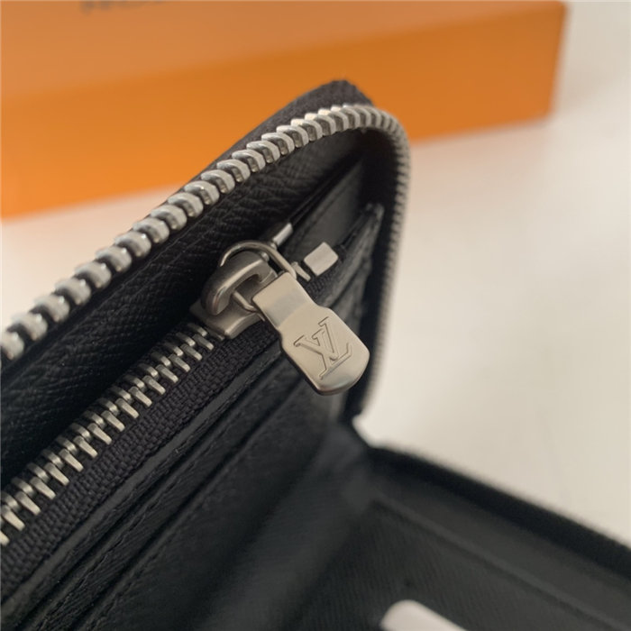 Louis Vuitton ZIPPY WALLET VERTICAL Black/Grey High