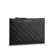 Louis Vuitton DAILY POUCH Monogram Empreinte Black High