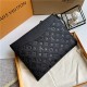 Louis Vuitton DAILY POUCH Monogram Empreinte Black High