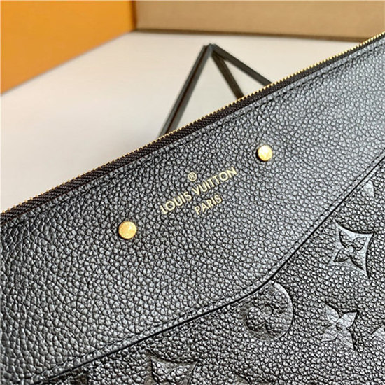 Louis Vuitton DAILY POUCH Monogram Empreinte Black High