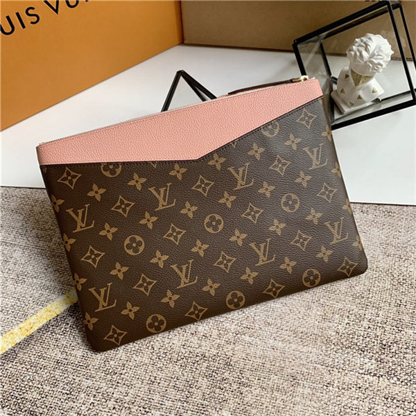 Louis Vuitton DAILY POUCH Monogram Pink High