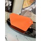 LV Aerogram Slingbag grained calf Orange High