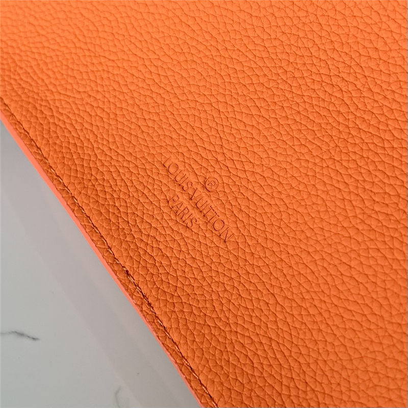 LV Aerogram Slingbag grained calf Orange High