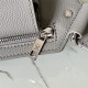 LV Aerogram Slingbag grained calf Grey High