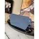 LV Aerogram Slingbag grained calf Blue High