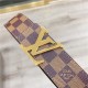 Louis Vuitton LV INITIALES 40MM BELT Damier Ebene High