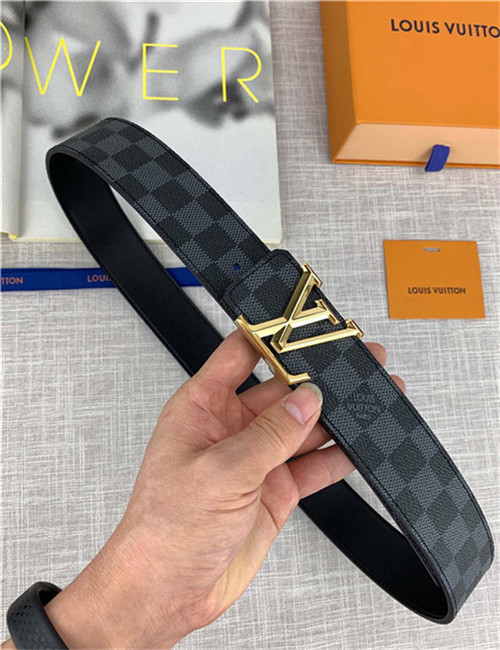 Louis Vuitton LV PYRAMIDE 40MM BELT Damier High