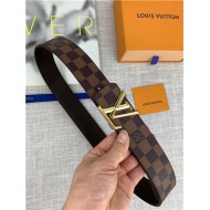 Louis Vuitton LV PYRAMIDE 40MM BELT Damier Ebene High