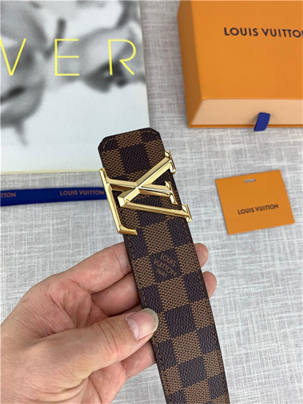 Louis Vuitton LV PYRAMIDE 40MM BELT Damier Ebene High