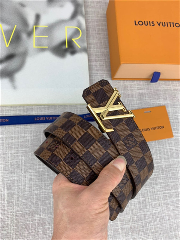 Louis Vuitton LV PYRAMIDE 40MM BELT Damier Ebene High