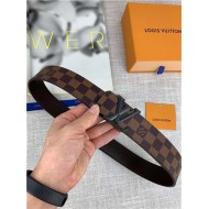 Louis Vuitton LV PYRAMIDE 40MM BELT Damier Ebene High